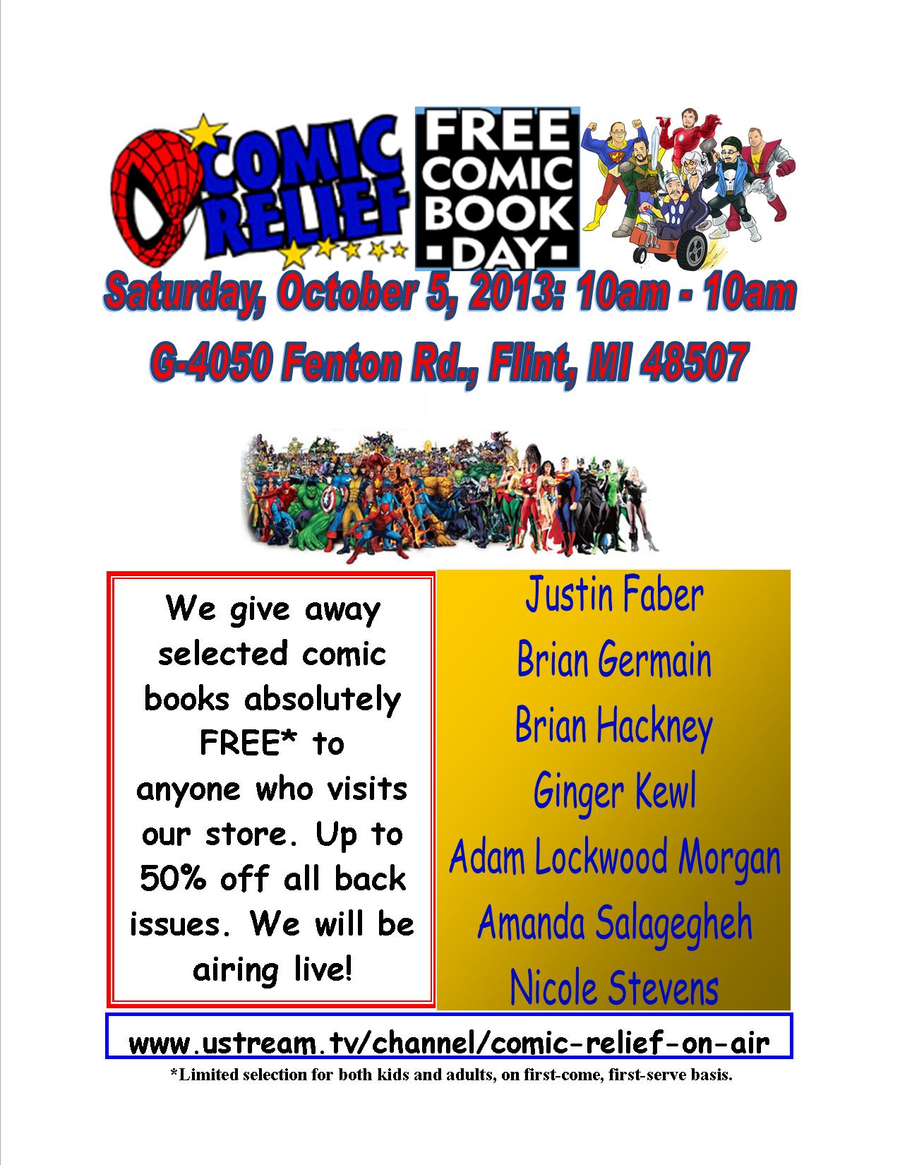 24-Hour Free Comic Book Day 2013